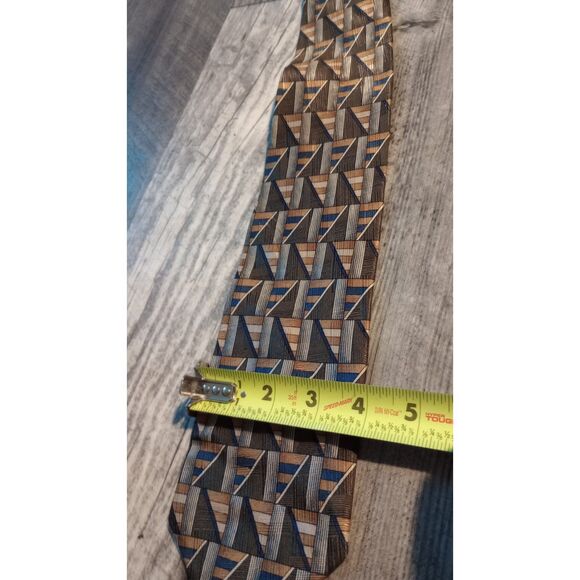 Torriani 100% Italian Silk Extra Long Tie - Picture 4 of 5